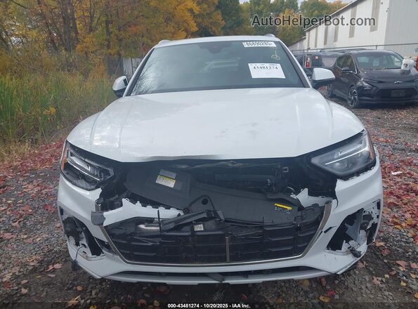 WA1AAAFY5M2094028 2021 AUDI Q5 White Vista del cuadro de instrumentos