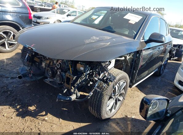 WA1AAAFY9M2090063 2021 AUDI Q5 Черный Передняя левая четверть
