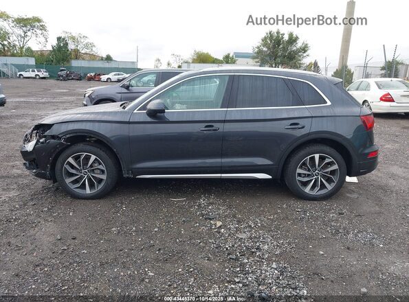 WA1AAAFYXM2024492 2021 AUDI Q5 Gray სალონის 360-გრადუსიანი ხედი