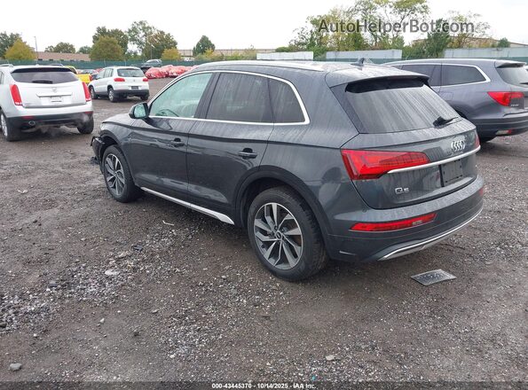 WA1AAAFYXM2024492 2021 AUDI Q5 Gray უკანა მარცხენა