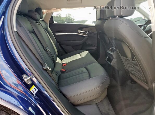WA1AAAGE1MB008976 2021 AUDI E-TRON Синий Вид задних сидений