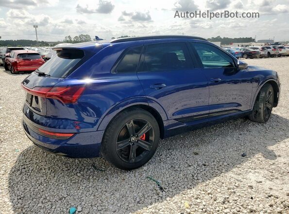 WA1AAAGE1MB008976 2021 AUDI E-TRON Синий Задняя правая четверть