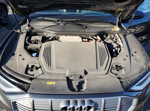 WA1AAAGE9MB005436 2021 AUDI E-TRON Gray Engine compartment view