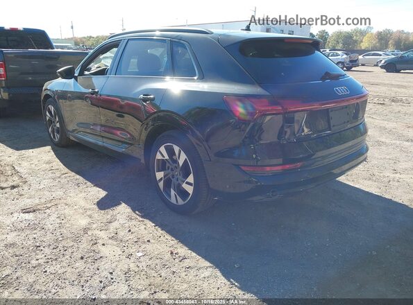 WA1AAAGE9NB028653 2022 AUDI E-TRON Black Задня ліва чверть
