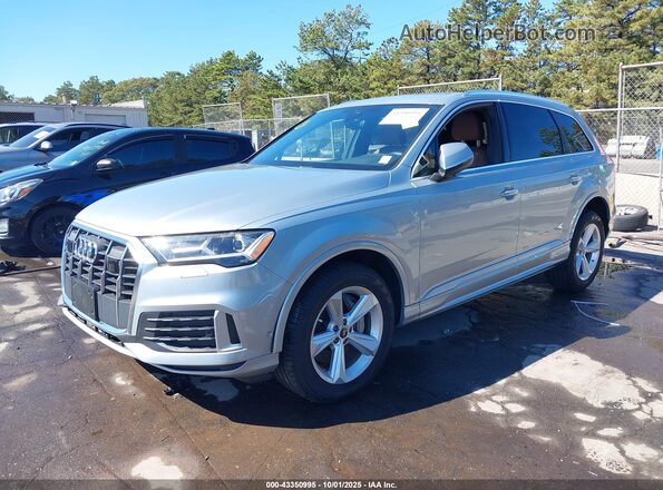 WA1ACBF70PD009838 2023 AUDI Q7 Silver Front left