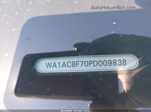 WA1ACBF70PD009838 2023 AUDI Q7 Silver 
