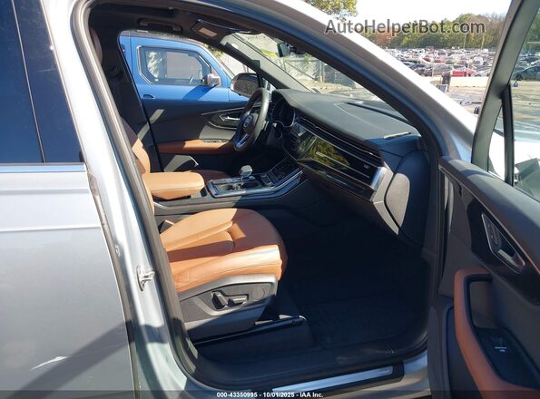 WA1ACBF70PD009838 2023 AUDI Q7 Silver Front interior view