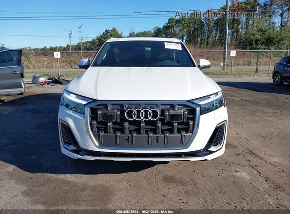 WA1ACBF74SD012315 2025 AUDI Q7 White Instrument cluster view