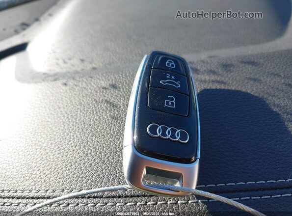 WA1ACBF74SD012315 2025 AUDI Q7 White Dashboard view