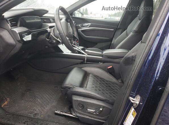 WA1ACBGE1NB047259 2022 AUDI E-TRON Синий Вид салона спереди