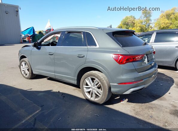 WA1AECF37L1111503 2020 AUDI Q3 Gray Հետևի ձախ
