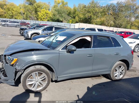 WA1AECF37L1111503 2020 AUDI Q3 Gray Սալոնի 360 աստիճան տեսք