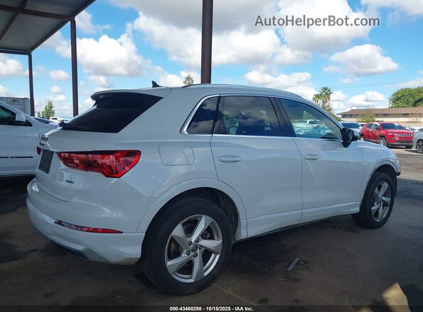 WA1AECF38L1023589 2020 AUDI Q3 White სალონის 360-გრადუსიანი ხედი