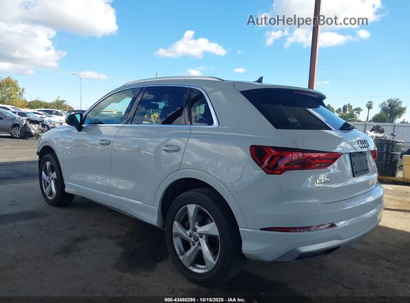 WA1AECF38L1023589 2020 AUDI Q3 White უკანა მარცხენა