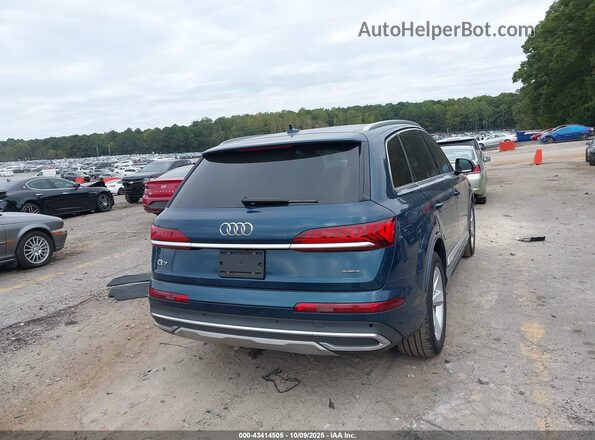 WA1AJAF71MD033688 2021 AUDI Q7 Blue Tył prawy
