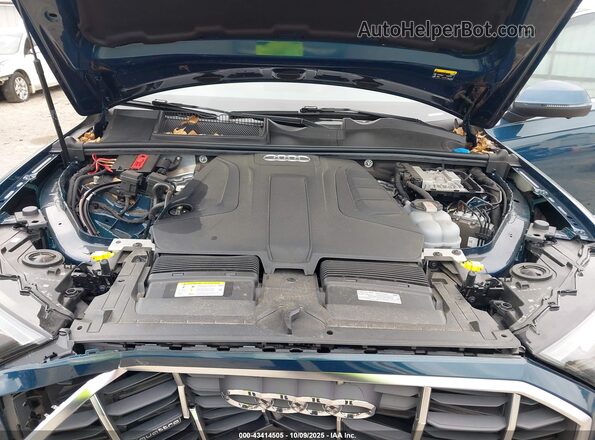 WA1AJAF71MD033688 2021 AUDI Q7 Blue Widok z tyłu
