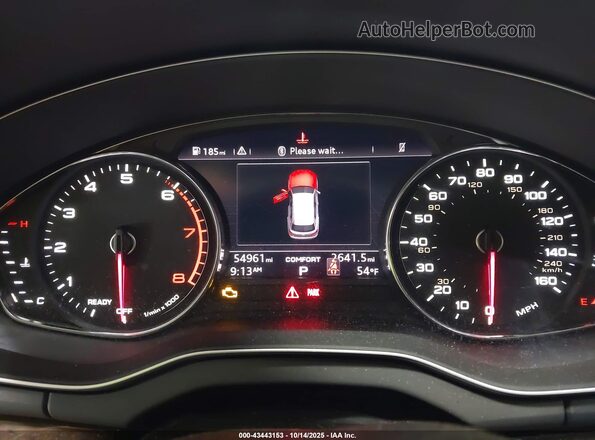 WA1ANAFY4K2114657 2019 AUDI Q5 White უკანა სავარძლების ხედი