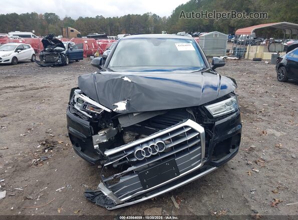 WA1ANAFY5L2043471 2020 AUDI Q5 Black Widok wnętrza z tyłu