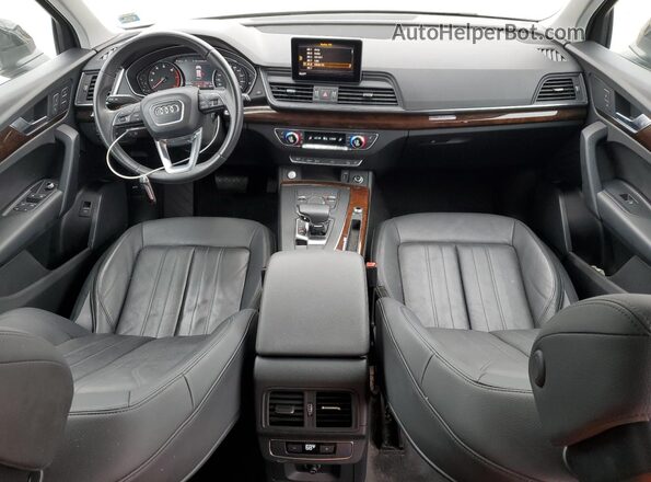 WA1ANAFY5L2103961 2020 AUDI Q5 Black Widok deski rozdzielczej