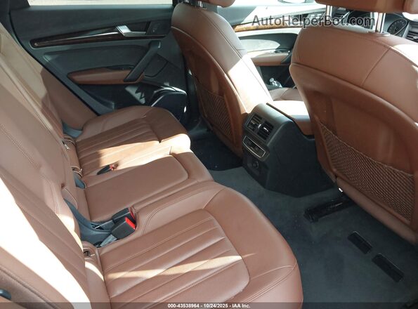 WA1ANAFY6L2014173 2020 AUDI Q5 Blue Vista de la etiqueta del VIN
