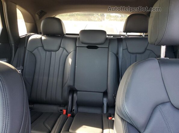 WA1ANAFY7L2105856 2020 AUDI Q5 Black Widok tylnych siedzeń