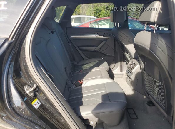 WA1ANAFY7L2105856 2020 AUDI Q5 Black Widok wnętrza z tyłu