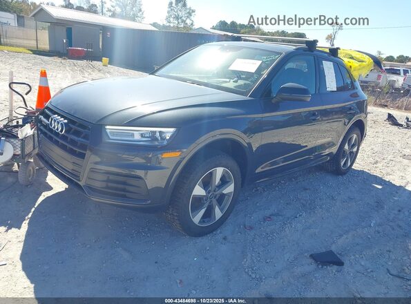 WA1ANAFY8L2083947 2020 AUDI Q5 Gray წინა მარცხენა ხედი სამი მეოთხედიდან