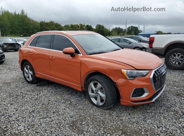 WA1AUCF3XM1058428 2021 AUDI Q3 Orange წინა მარჯვენა