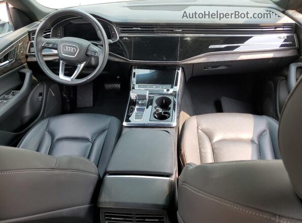 WA1AVAF16LD004251 2020 AUDI Q8 White წინა პანელის ხედი