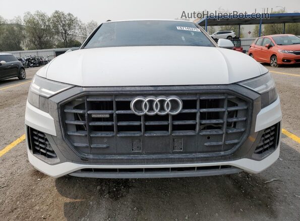 WA1AVAF16LD004251 2020 AUDI Q8 White წინა ხედი