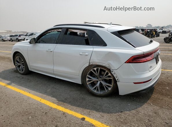 WA1AVAF16LD004251 2020 AUDI Q8 White უკანა მარცხენა