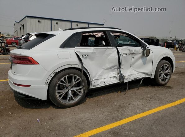 WA1AVAF16LD004251 2020 AUDI Q8 White უკანა მარჯვენა