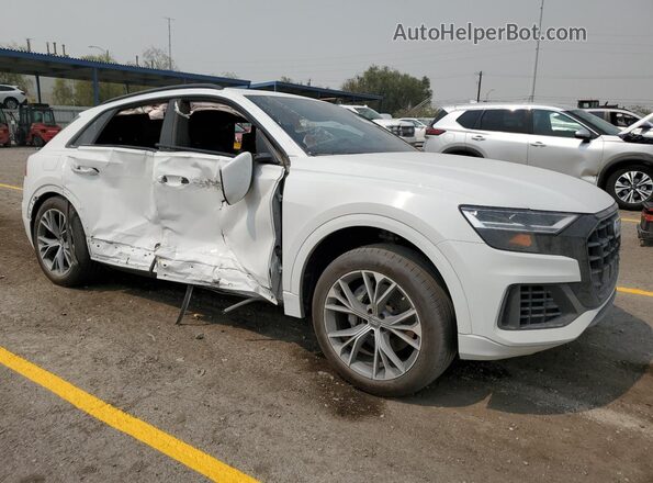 WA1AVAF16LD004251 2020 AUDI Q8 White წინა მარჯვენა