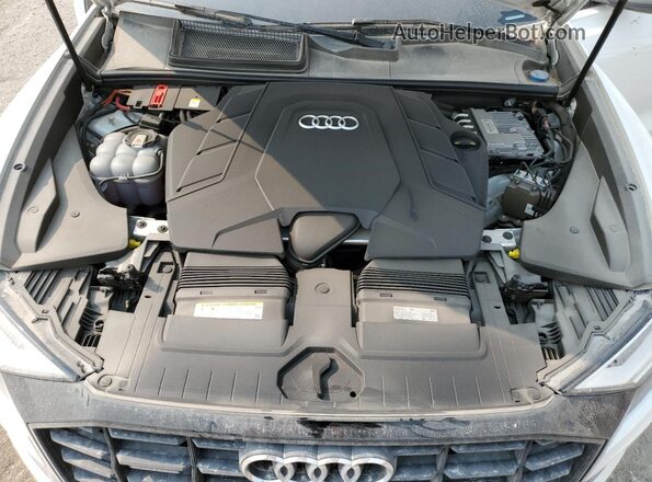 WA1AVAF16LD004251 2020 AUDI Q8 White ძრავის განყოფილების ხედი