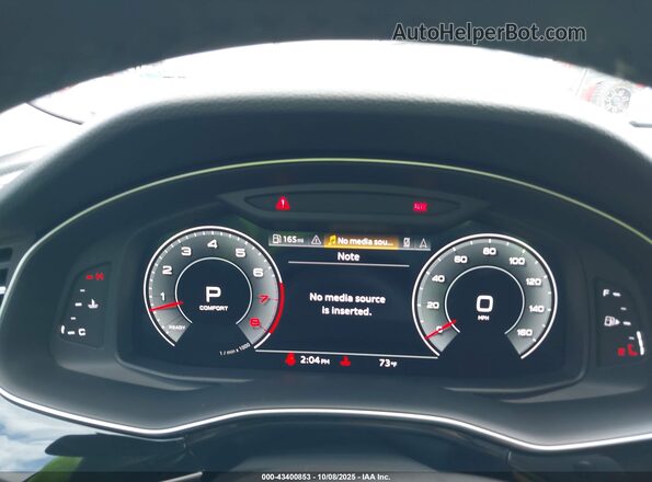 WA1AVBF12ND033710 2022 AUDI Q8 White უკანა სავარძლების ხედი