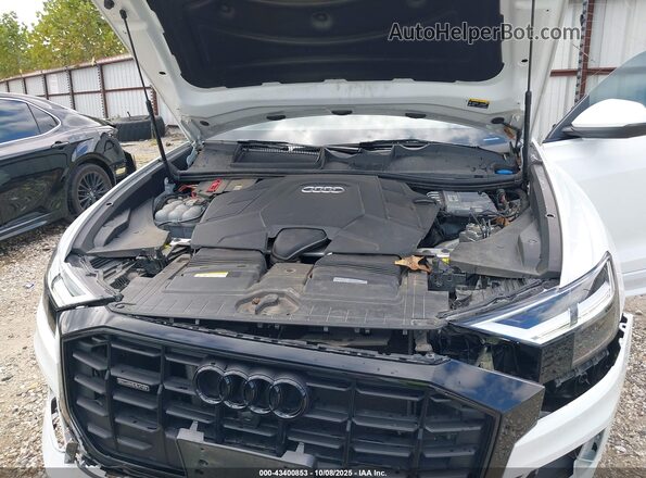 WA1AVBF12ND033710 2022 AUDI Q8 White უკანა ხედი