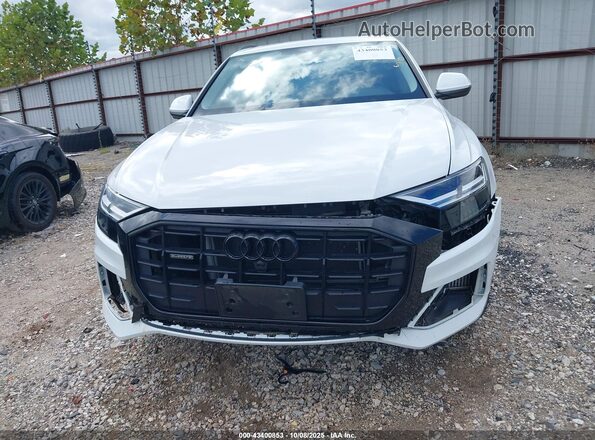 WA1AVBF12ND033710 2022 AUDI Q8 White ხელსაწყოთა პანელის ხედი