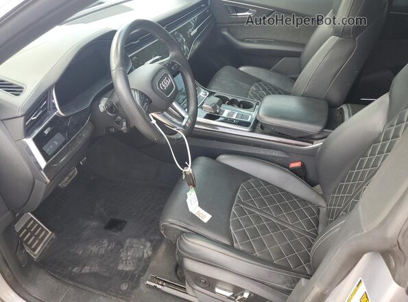 WA1AWAF16LD026862 2020 AUDI SQ8 Silver Widok wnętrza z przodu