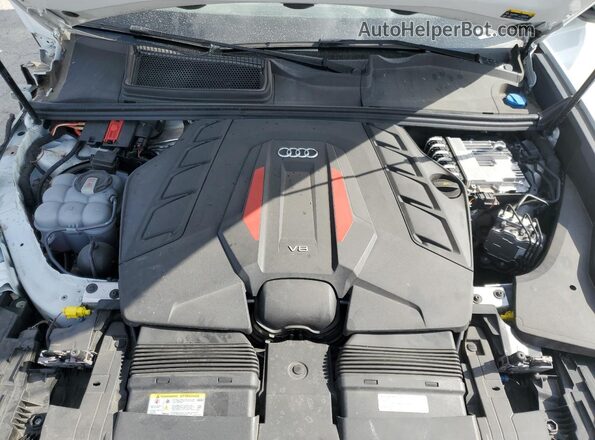WA1AWBF14PD046202 2023 AUDI SQ8 White ძრავის განყოფილების ხედი