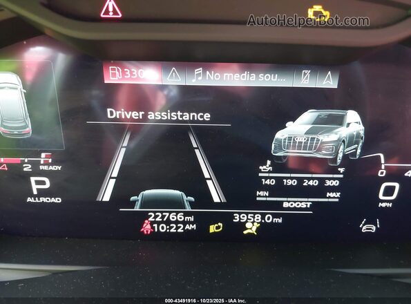 WA1AWBF73PD031159 2023 AUDI SQ7 White Հետևի նստատեղերի տեսք