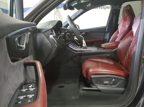 WA1AWBF75MD016397 2021 AUDI SQ7 Charcoal Widok wnętrza z przodu