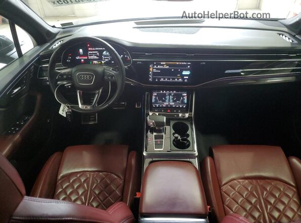 WA1AWBF75MD016397 2021 AUDI SQ7 Charcoal Widok deski rozdzielczej
