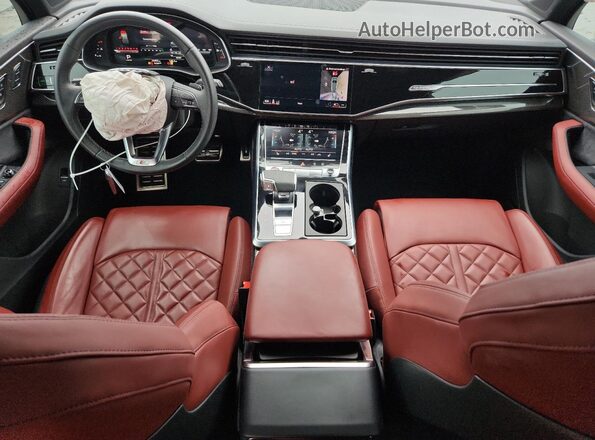 WA1AWBF7XPD003858 2023 AUDI SQ7 Серебряный Вид панели приборов