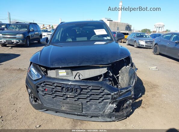WA1B4AFY0N2030945 2022 AUDI SQ5 Black Widok zestawu wskaźników