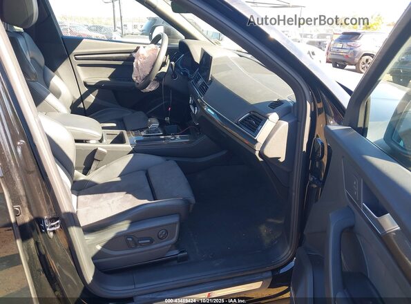 WA1B4AFY0N2030945 2022 AUDI SQ5 Black Widok wnętrza z przodu