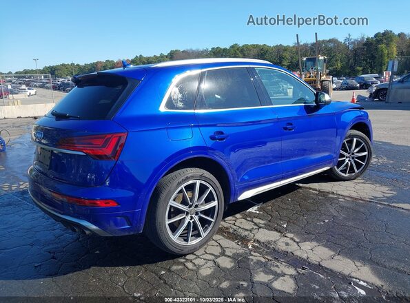 WA1B4AFY1N2113672 2022 AUDI SQ5 Blue Tył prawy