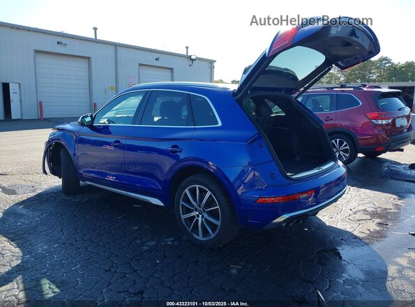 WA1B4AFY1N2113672 2022 AUDI SQ5 Blue Tył lewy