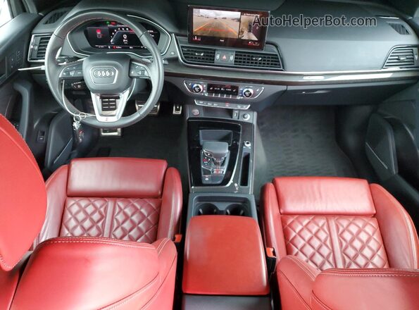 WA1B4AFY1P2135643 2023 AUDI SQ5 White Widok deski rozdzielczej
