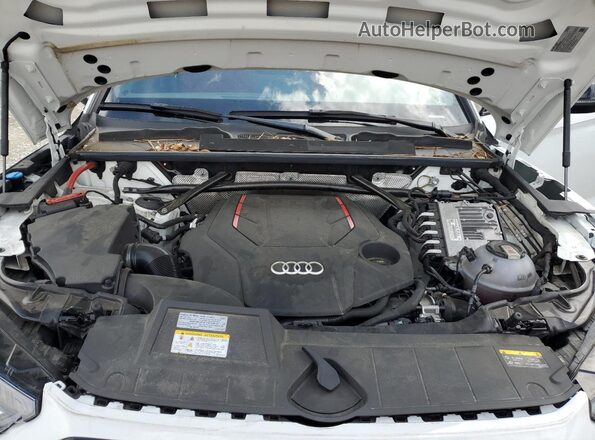 WA1B4AFY1P2135643 2023 AUDI SQ5 White Widok komory silnika