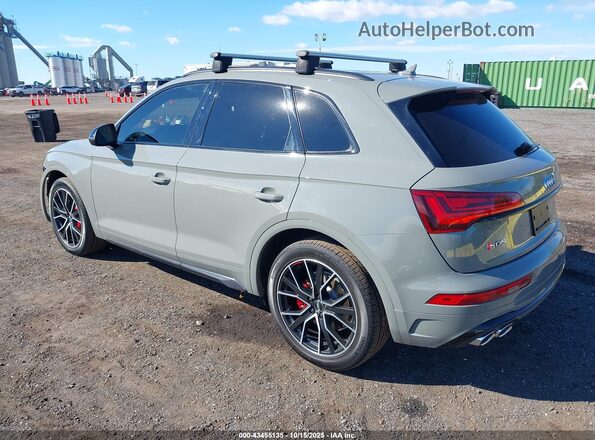 WA1B4AFY3M2001633 2021 AUDI SQ5 Gray Trasero izquierdo